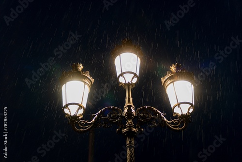 Photography O'Connell Bridge Street lamp Dublin Ireland
