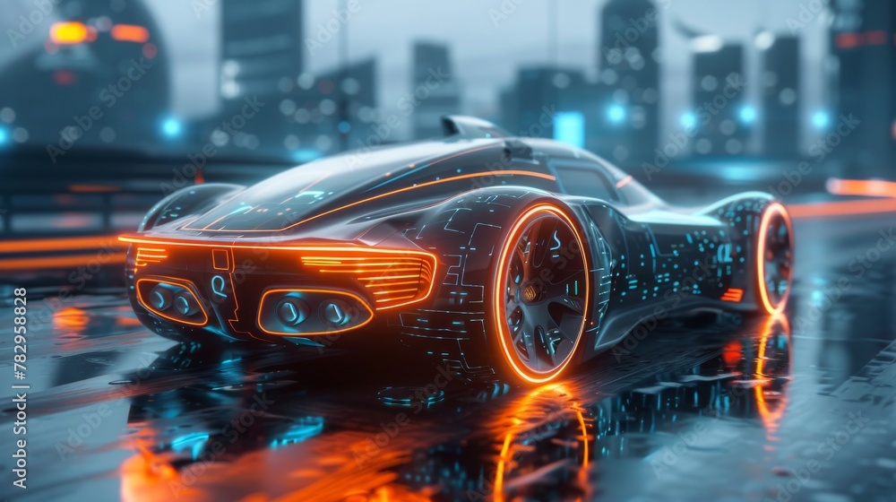 The development of a self-driving car, an autonomous vehicle, a ...