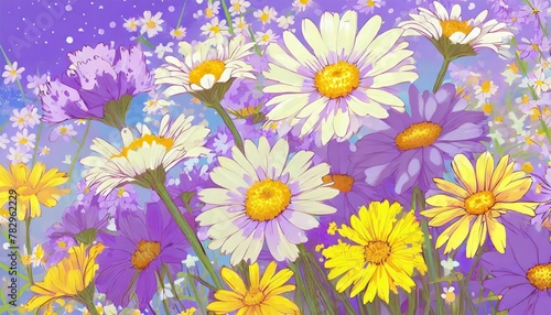 the ethereal beauty of flowers in bloom  masterfully rendered in soft pastels