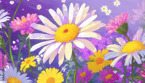the ethereal beauty of flowers in bloom  masterfully rendered in soft pastels