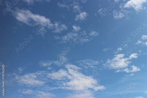 Blue sky and beautiful clouds © SISIRA