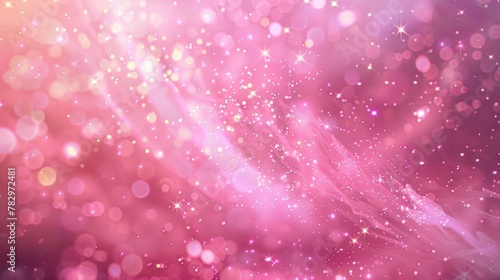 A close-up view of a blurry background with stars. Ideal for use as a background for digital designs