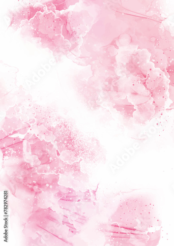 pastel pink hand painted watercolour background