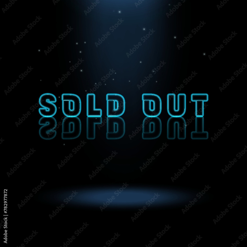 3d animation graphics design, sold out text effects