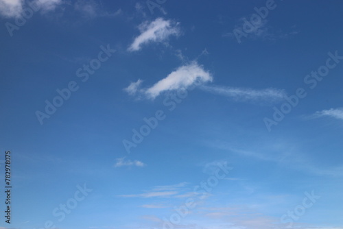 Summer blue sky cloud gradient light white background. Beauty clear cloudy in sunshine calm bright winter air background.