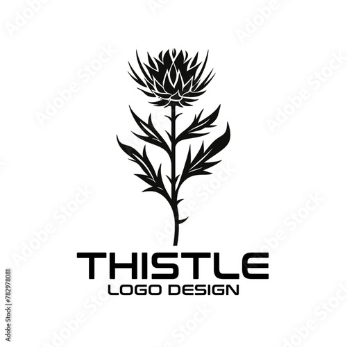 Thistle Vector Logo Design