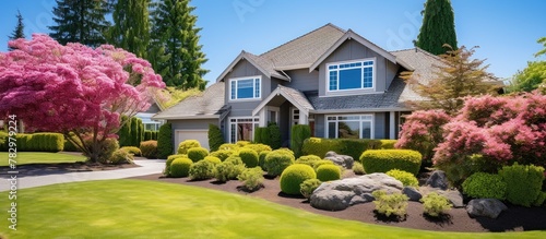 Luxury House Exterior Front...