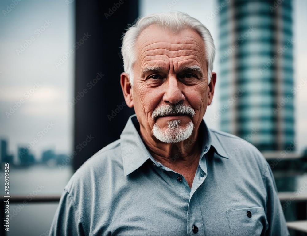Old Man on a Rooftop Old Man on a Rooftop