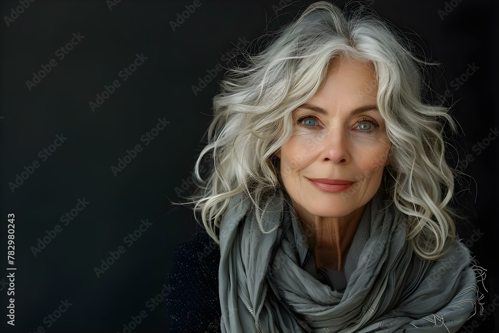 Elegant Senior Lady with Timeless Grace. Concept Elegant Outfit, Timeless Beauty, Sophisticated Style Elegant Senior Lady with Timeless Grace. Concept Elegant Outfit, Timeless Beauty, Sophisticated Style