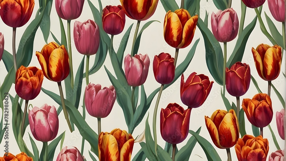 red and yellow tulips red and yellow tulips