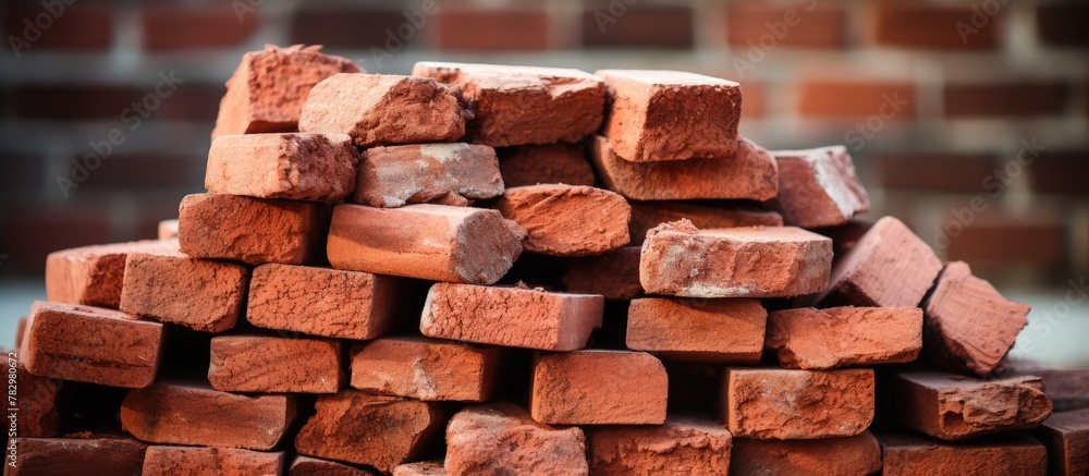 Stack of bricks Stack of bricks