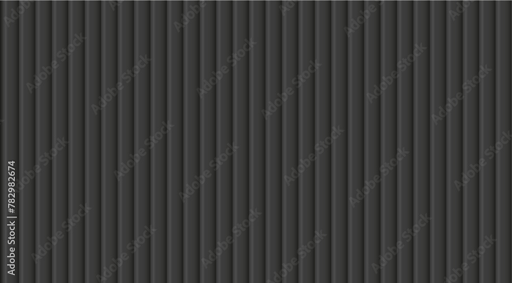 Fototapeta premium Gradient 3D realistic tabs on black color background