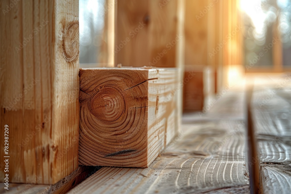 Detailed image showcasing the intricate patterns and textures of cut wooden logs in a lumberyard Detailed image showcasing the intricate patterns and textures of cut wooden logs in a lumberyard
