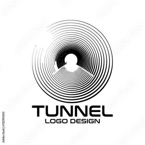 Tunnel Vector Logo Design