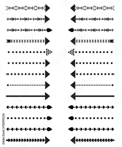 Arows and Frem vector design