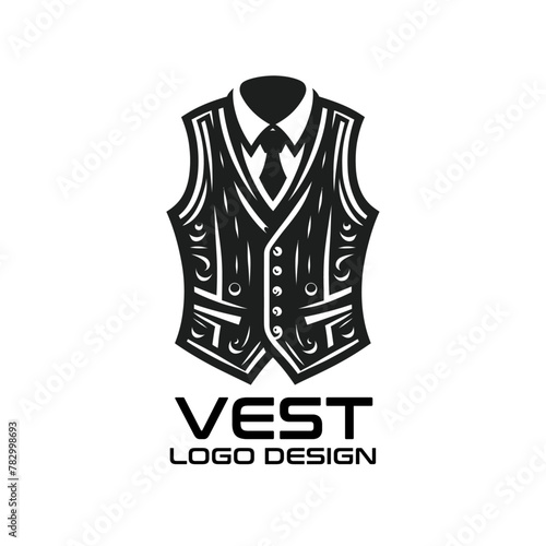 Vest Vector Logo Design photo