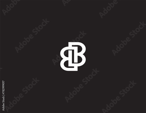 Letter B or BB monogram design 