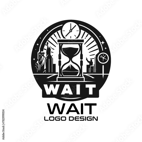 Wait Vector Logo Design