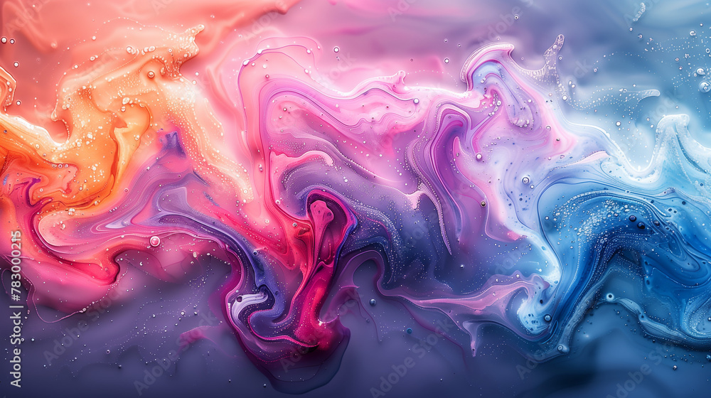 abstract wave of colorful background