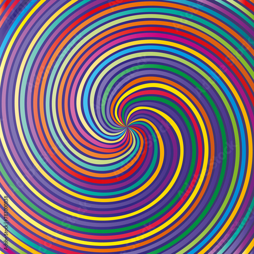 multicolored swirl design  multicolored vortex