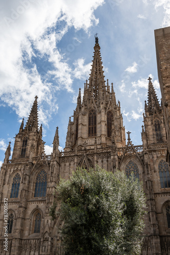 Barcelona, Spain: The Cathedral of the Holy Cross and Saint Eulalia © Olaf