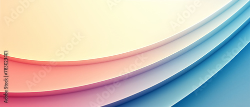 Soothing Abstract Background Illustration with Subtle Pink and Blue Layers 