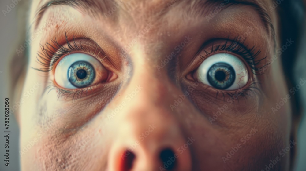 big wide open eyes close-up
big wide open eyes close-up