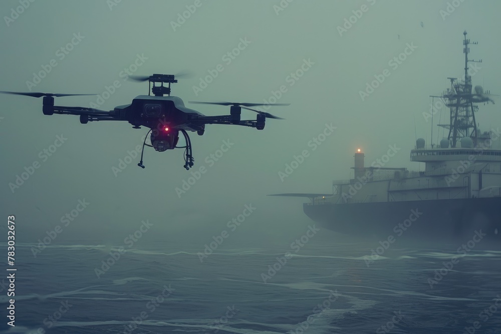 High-Tech Warfare at Sea: Drone Squadron