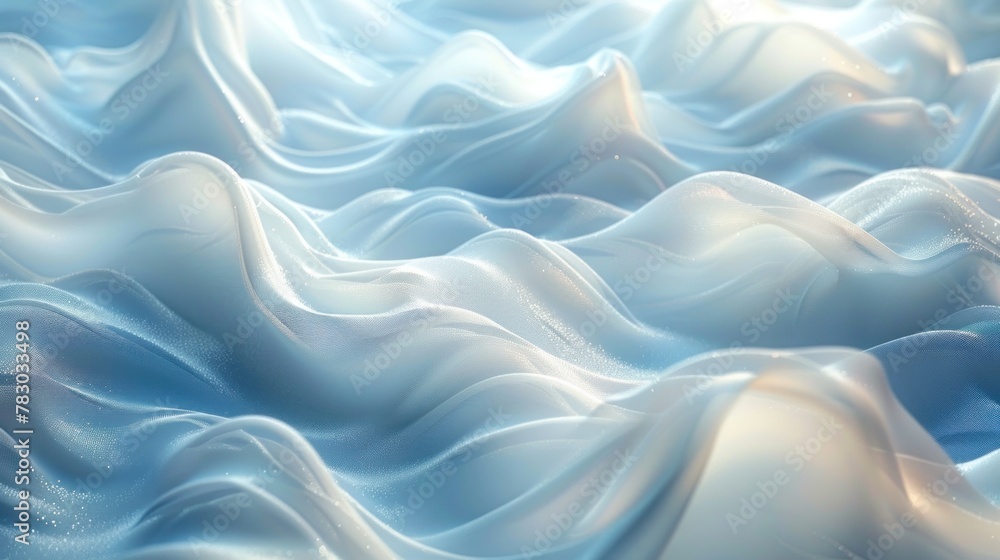 Obraz premium Abstract waves blue color background