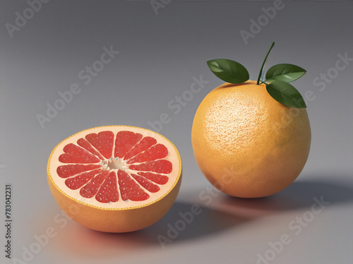 Orange and Grapefruit photo