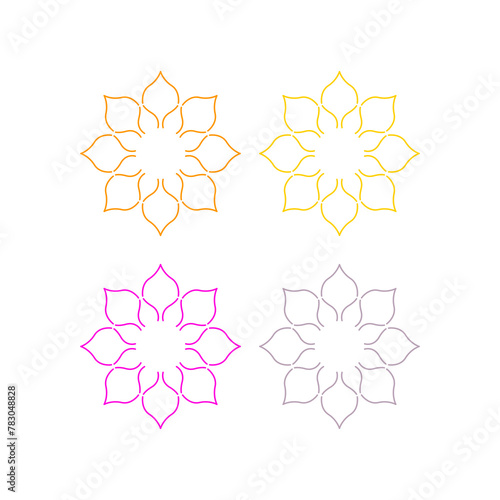 AYURVEDA HEALTH RESORT SIGN SYMBOL LOGO VECTOR © WellnessSisters