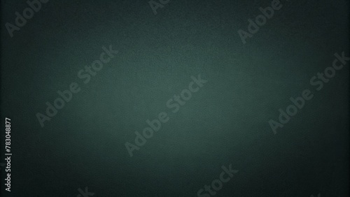 Dark green background with subtle gradient and grainy texture for design use,
