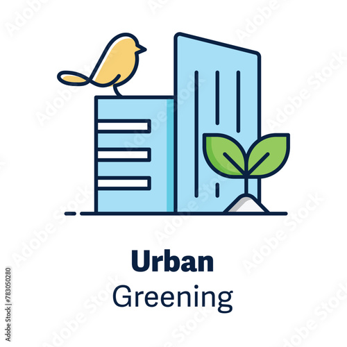 Implement an urban greening program to enhance green spaces and vegetation in urban areas, promoting biodiversity, mitigating urban heat island effects, and improving air quality.