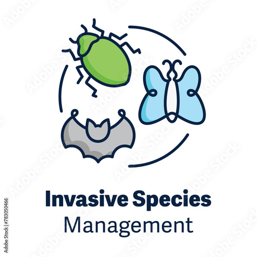 Implement an invasive species management program to control and eradicate invasive species, protecting native ecosystems and biodiversity.
