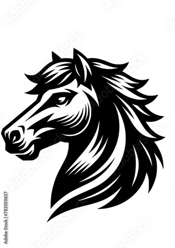 Horse Head Svg  Horse Svg  Stallion Svg  Horse Lover  Vector Cut File for Cricut  Silhouette  SVG  PNG  JPG