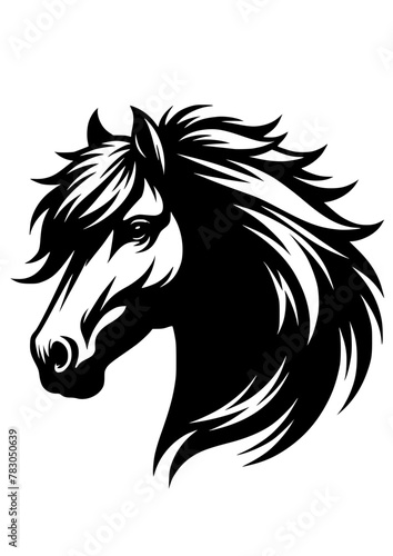 Horse SVG, Horse Head SVG, Horse Silhouette, Horse Head Clipart, Horse Cricut, Animal SVG, JPG, PNG