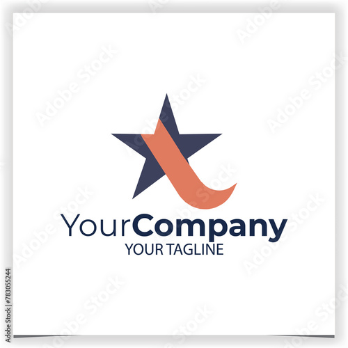 Free Download Abstract star logo design template - GFXLoad