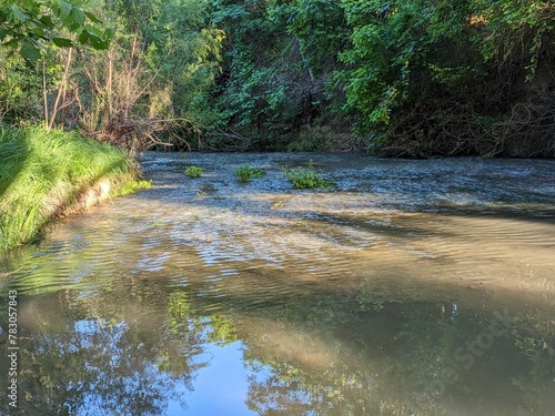 Medina River Trail at San Antonio TX