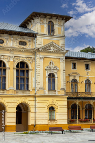 Promenade and the Old Spa House, Krynica-Zdroj, Poland