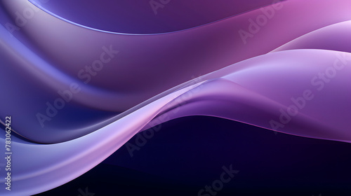 Digital technology purple geometric curve abstract poster web page PPT background