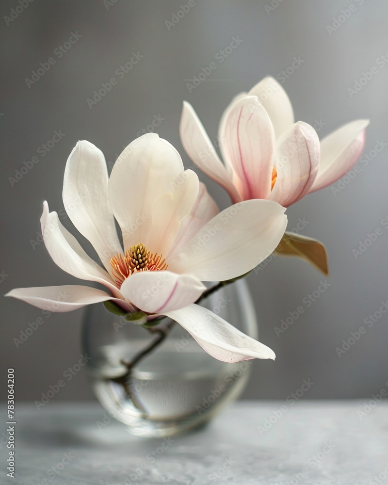 magnolia in a vase magnolia in a vase