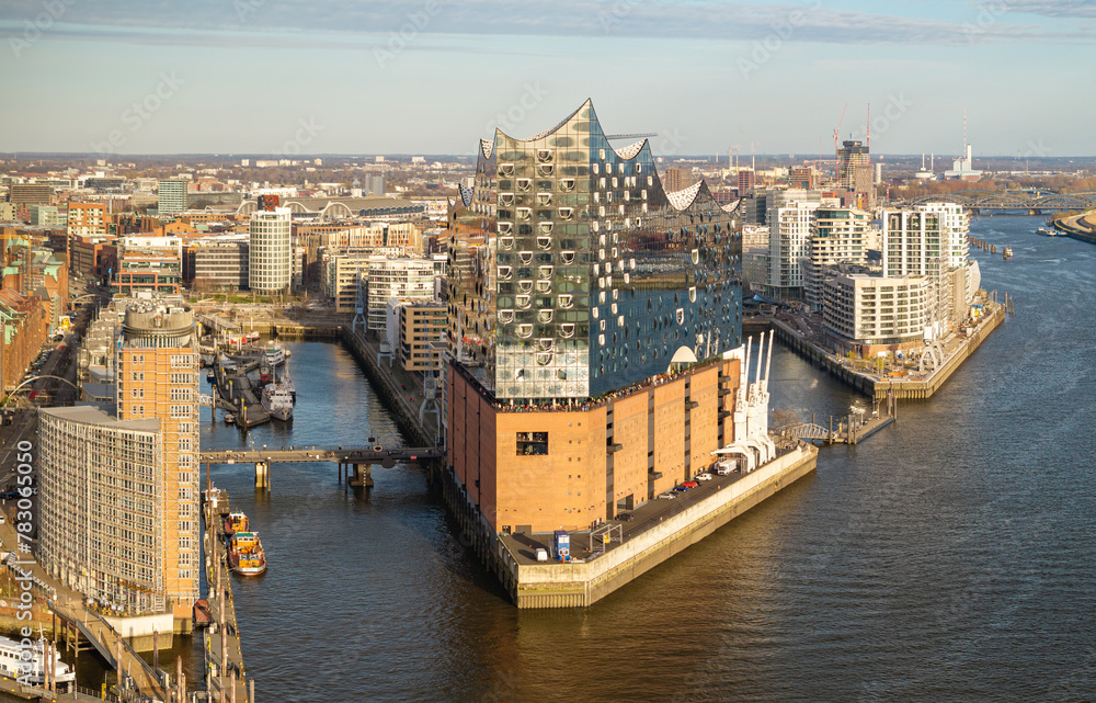 Obraz premium Hamburg Cityscape