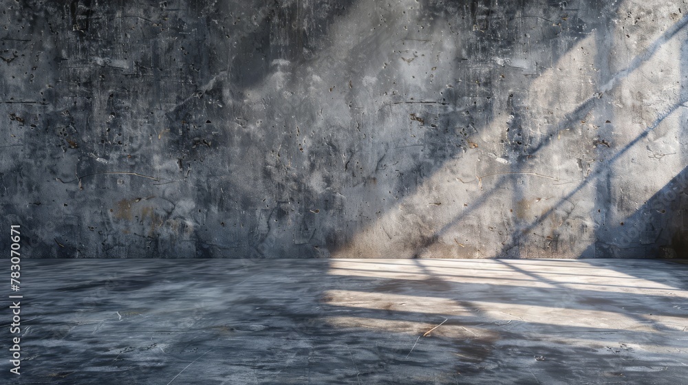 Empty wall with floor mockup background Empty wall with floor mockup background