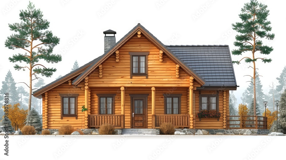Idyllic Retreat: Cozy Cabin in Serene Forest Setting Idyllic Retreat: Cozy Cabin in Serene Forest Setting