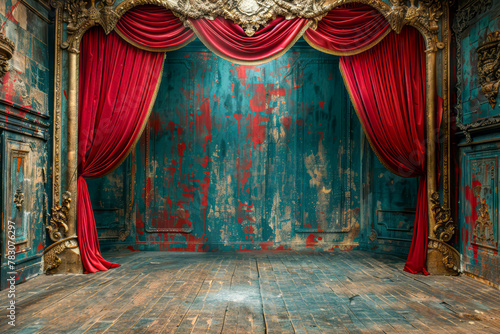 Captivating Theater Stage Backdrops: Stunning Photography Without People