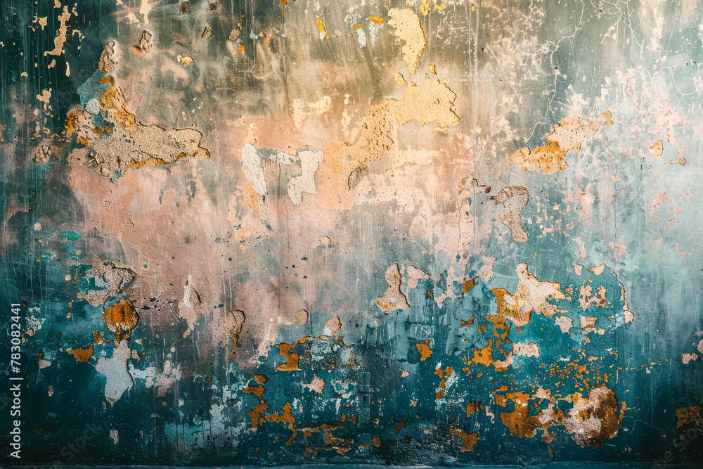 Vintage Charm: Sunlit Old Canvas Photography Background with Weathered Patina