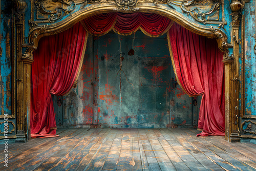 Stunning Theatrical Backdrops: Captivating Stage Photography Without People