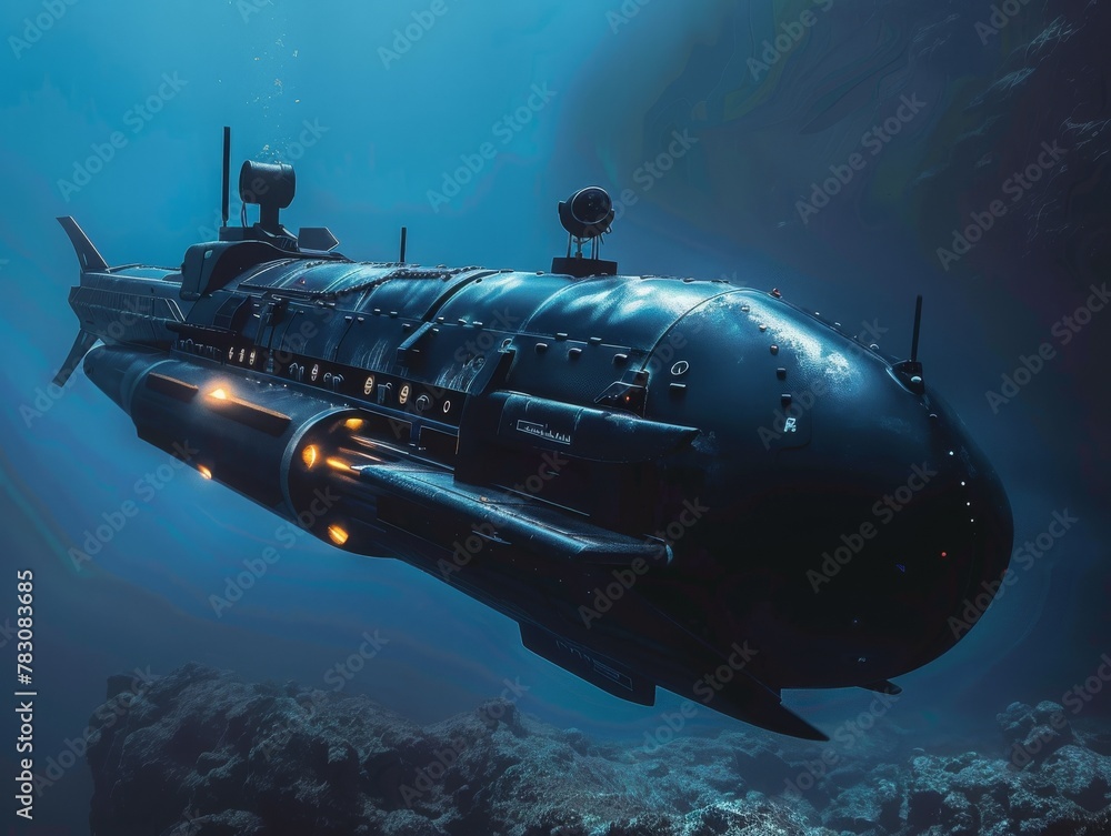 custom made wallpaper toronto digitalrusty submarine underwater