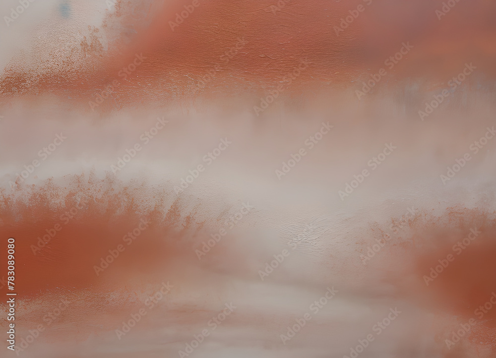 Fototapeta premium Bright colorful waves pastel watercolor Colored splashes on paper.Generative AI 