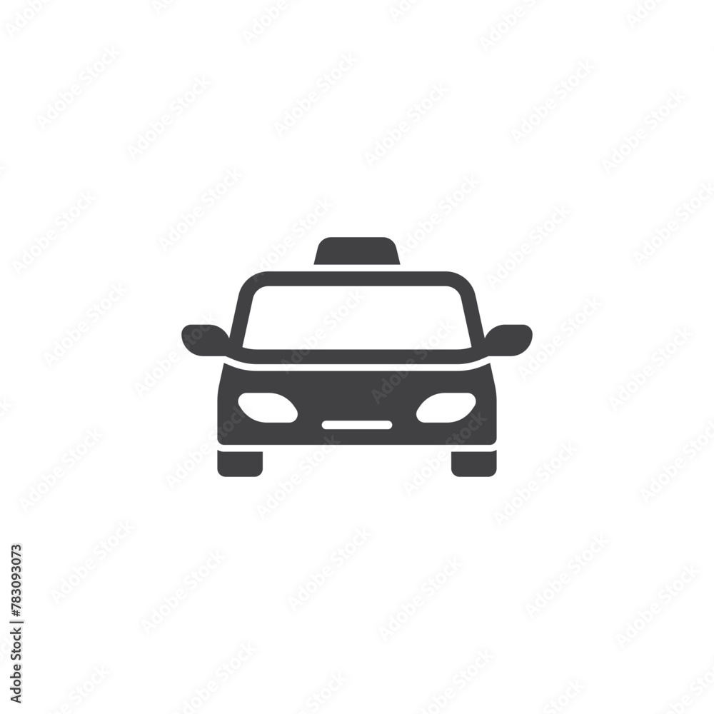 Car icon in flat style. Automobile vector illustration on isolated background. Transport sign business concept. Car icon in flat style. Automobile vector illustration on isolated background. Transport sign business concept.